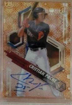 Cristian Pache [Autograph Orange Magma Diffractor] #CP