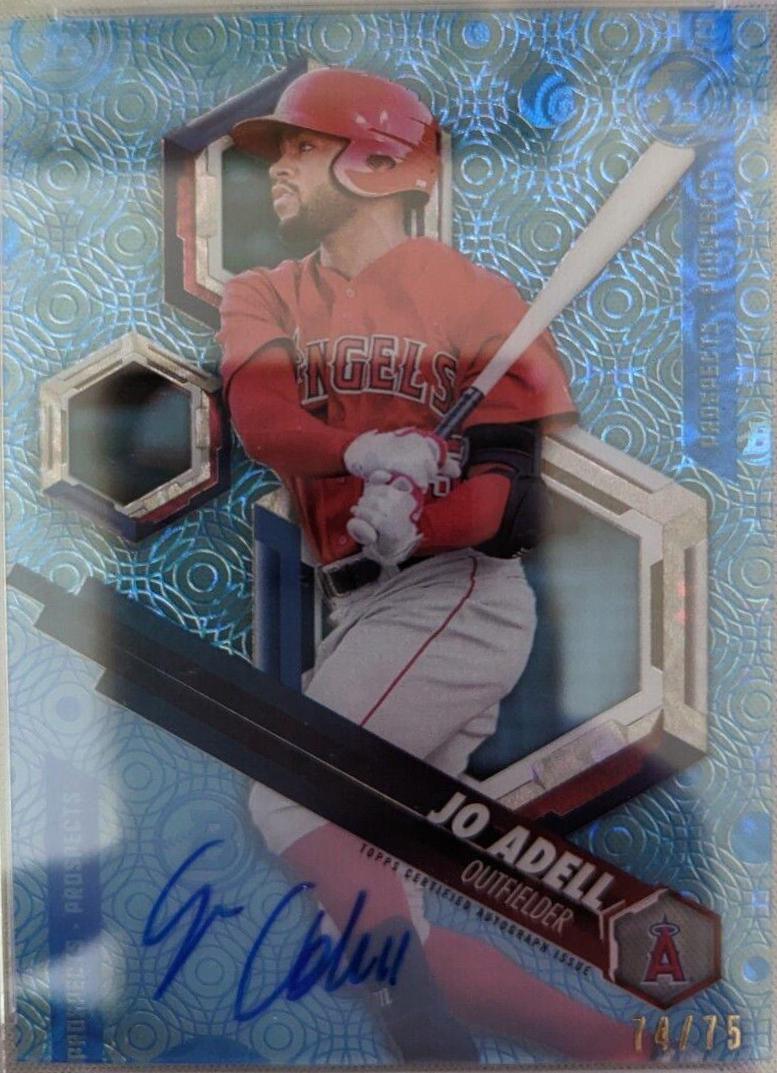Jo Adell [Autograph Ocean Blue Tidal] #JA