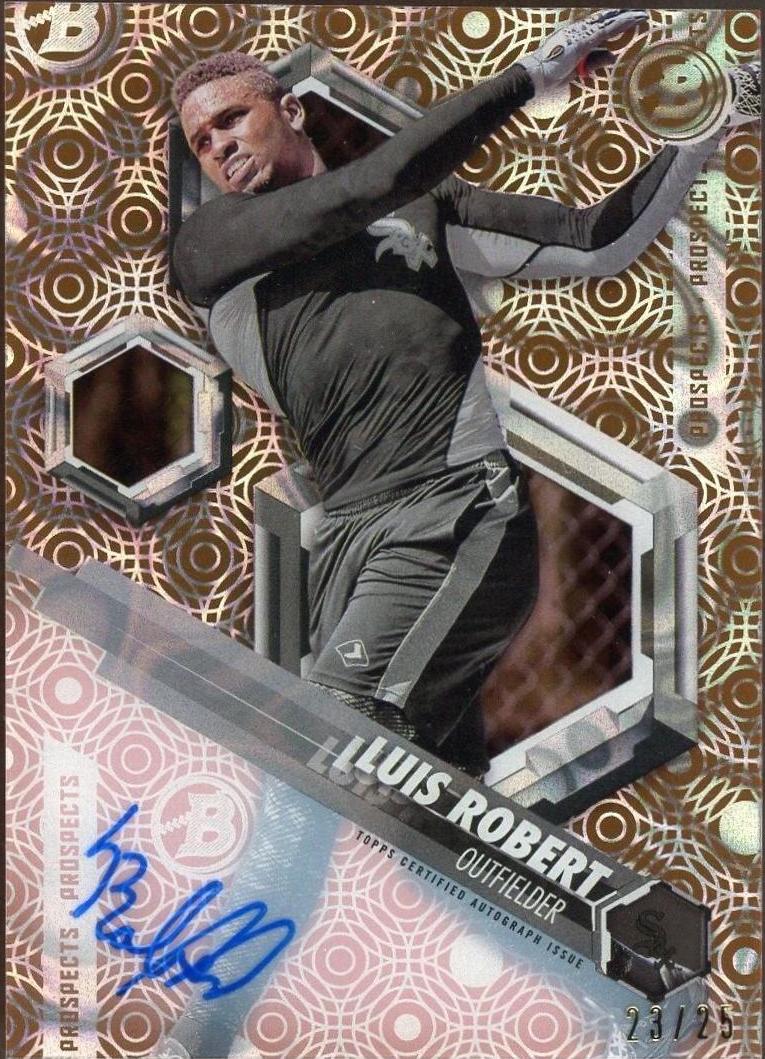 Luis Robert [Autograph Orange Magma Diffractor] #LR