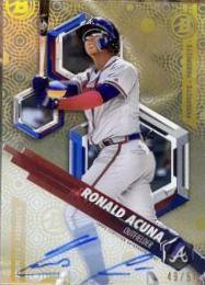 Ronald Acuna [Autograph Gold Rainbow] #RA