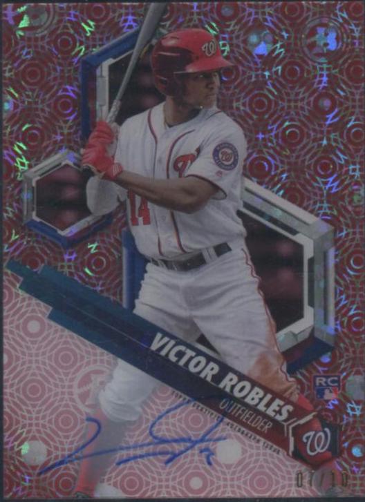 Victor Robles [Autograph Red Orbit Diffractor] #VR