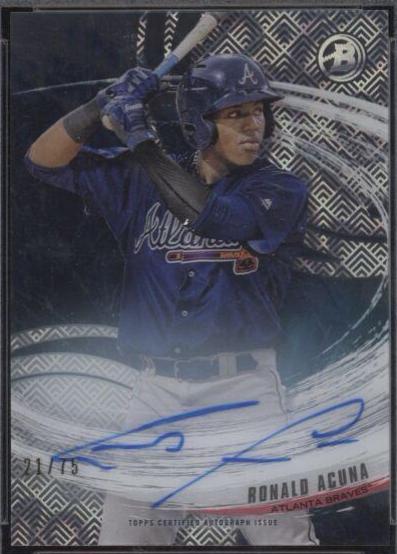 Ronald Acuna [Autograph] #TY-RA