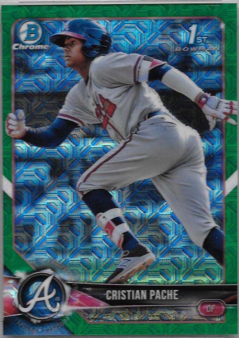 Cristian Pache [Green Refractor] #BCP46
