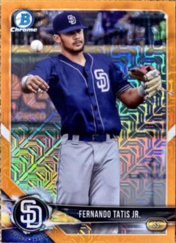 Fernando Tatis Jr. [Orange Refractor] #BCP114