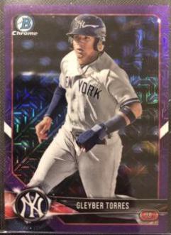 Gleyber Torres [Gray Jersey Purple Refractor] #BCP100