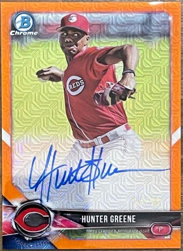 Hunter Greene [Orange Refractor] #BCP48