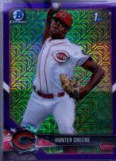 Hunter Greene [Purple Refractor] #BCP48