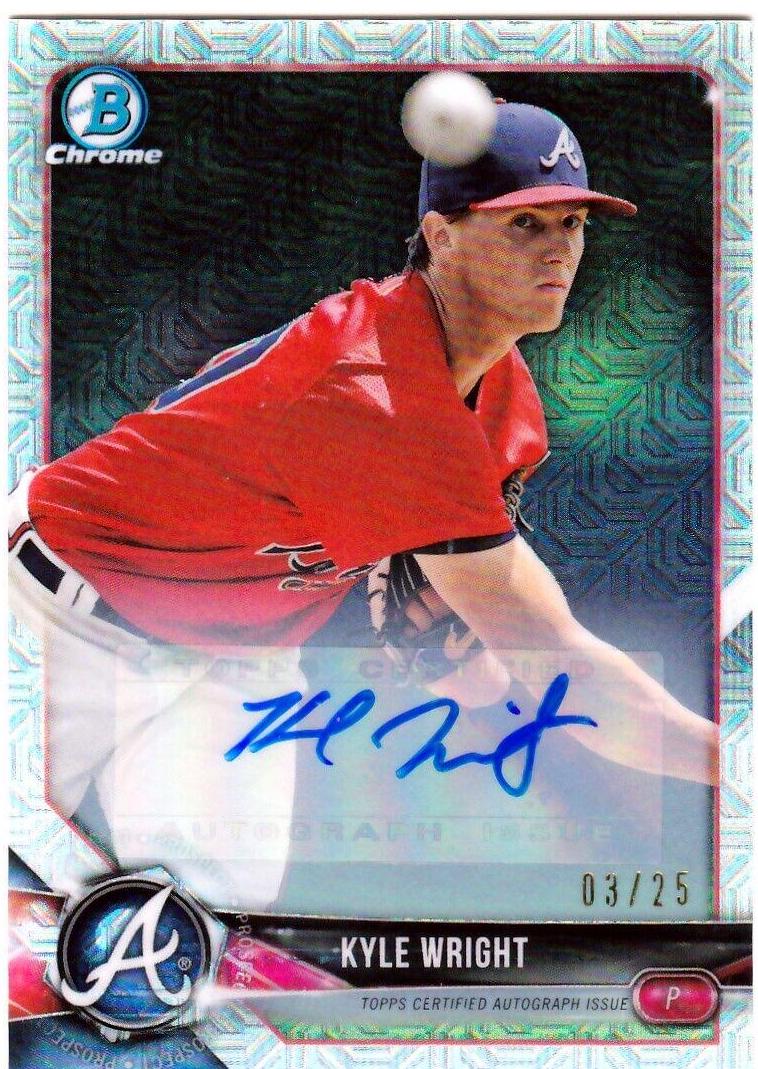 Kyle Wright [Throwing Autograph] #BCP14