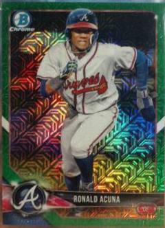 Ronald Acuna [Running Green Refractor] #BCP1