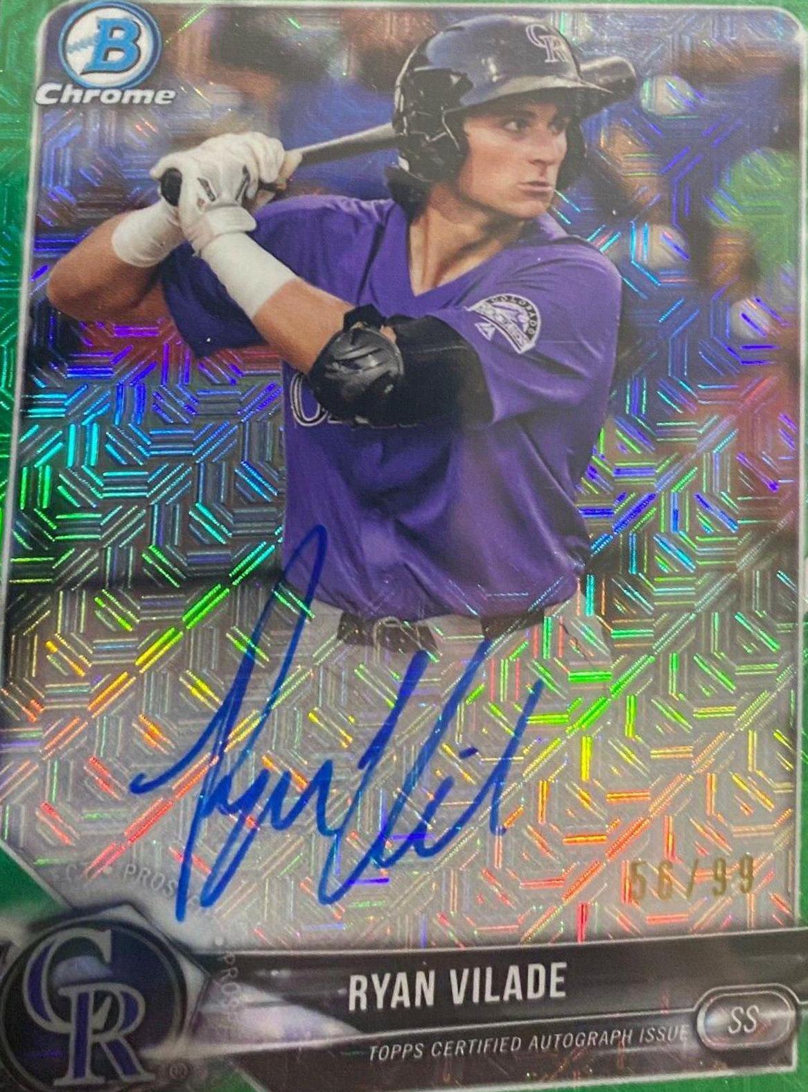 Ryan Vilade [Green Refractor] #BCP92
