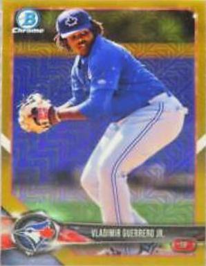 Vladimir Guerrero Jr. [Throwing Gold Refractor] #BCP150
