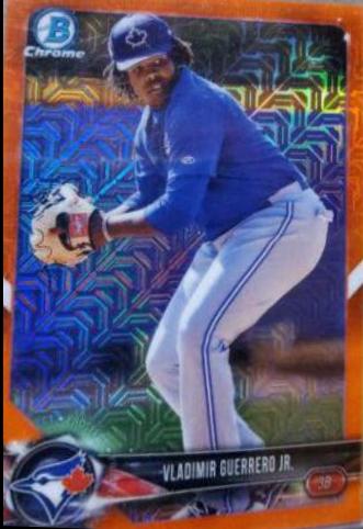 Vladimir Guerrero Jr. [Throwing Orange Refractor] #BCP150