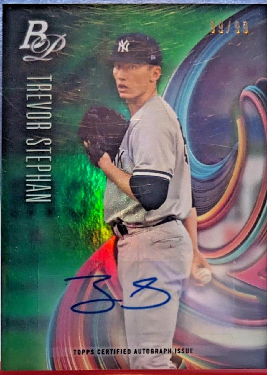 Trevor Stephan [Autograph Green] #81