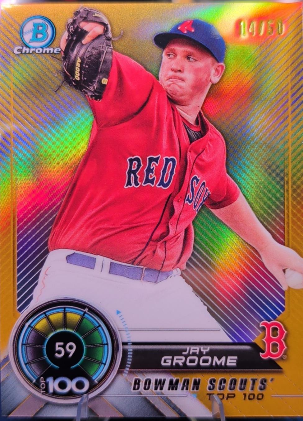 Jay Groome [Gold Refractor] #BTP-59