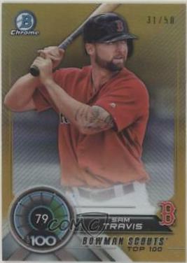Sam Travis [Gold Refractor] #BTP-79