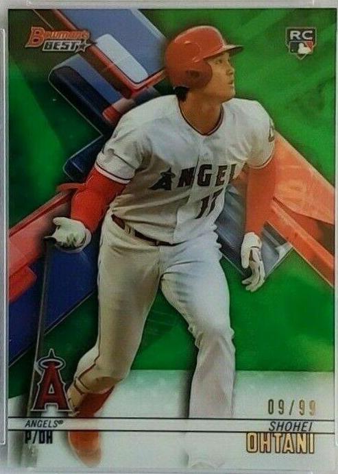 Shohei Ohtani [Green Refractor] #1