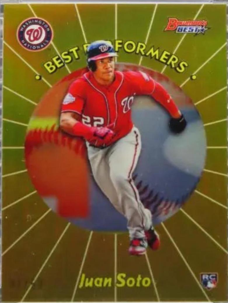 Juan Soto [Gold] #JS
