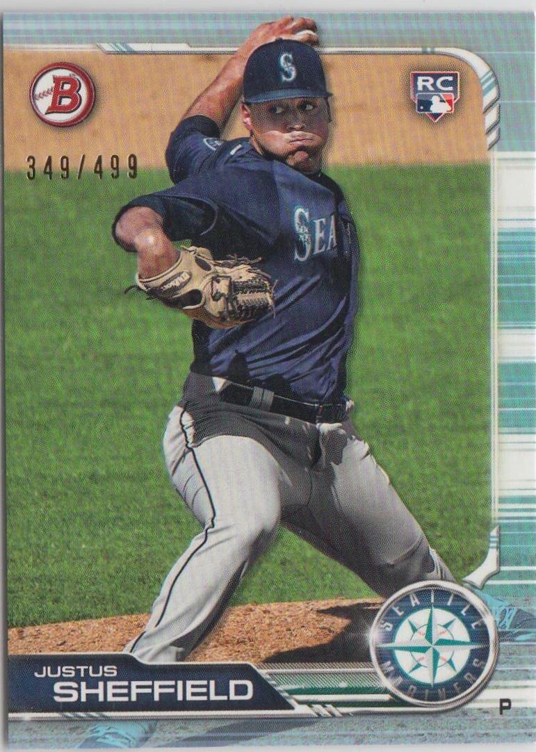 Justus Sheffield [Sky Blue] #12