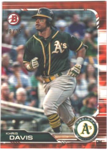 Khris Davis [Orange] #9