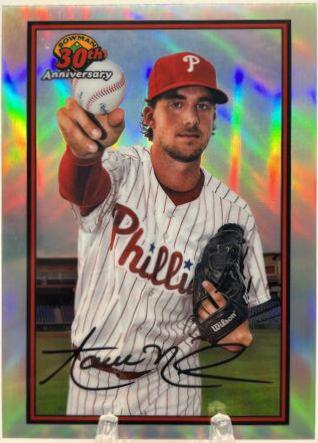 Aaron Nola [Orange Refractor] #B30-AN