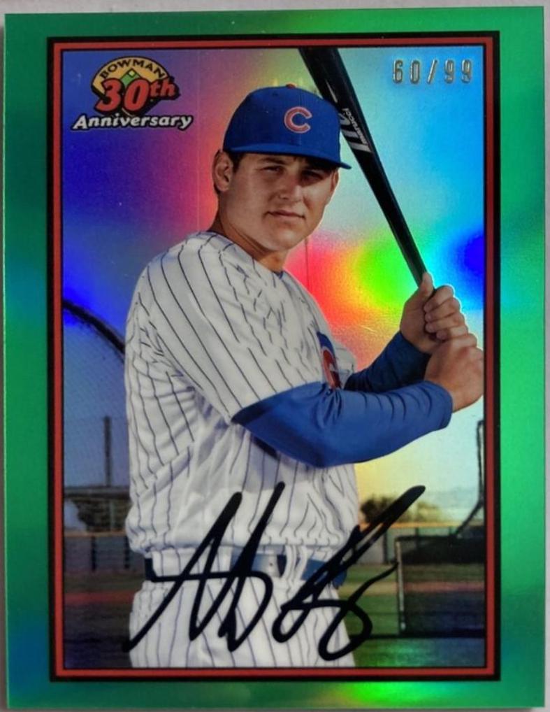 Anthony Rizzo [Green Refractor] #B30-AR