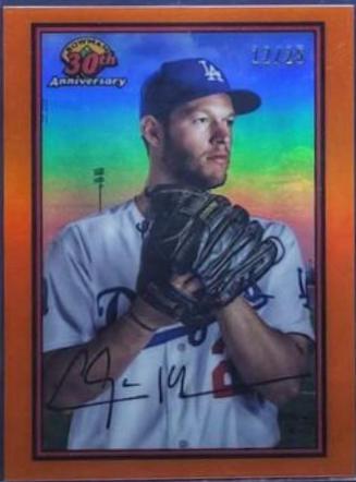 Clayton Kershaw [Orange Refractor] #B30-CKE