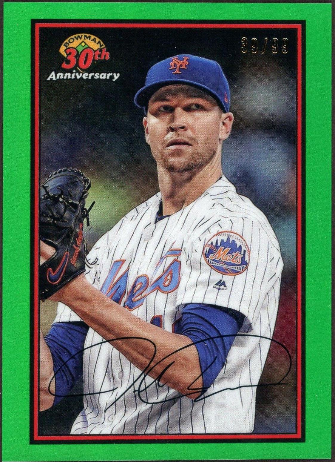 Jacob deGrom [Green Refractor] #B30-JD