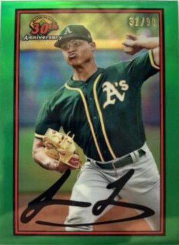 Jesus Luzardo [Green Refractor] #B30-JL