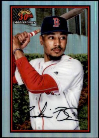 Mookie Betts [Orange Refractor] #B30-MB