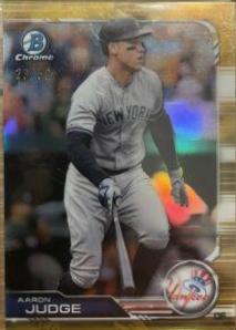 Aaron Judge [Gold Refractor] #90