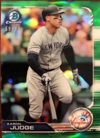 Aaron Judge [Green Refractor] #90