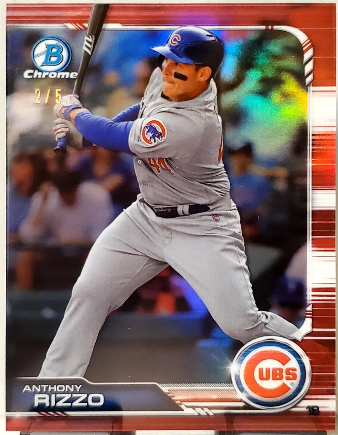 Anthony Rizzo [Red Refractor] #56