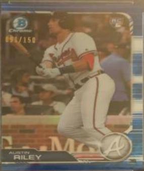Austin Riley [Blue Refractor] #84
