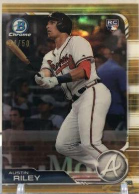 Austin Riley [Gold Refractor] #84