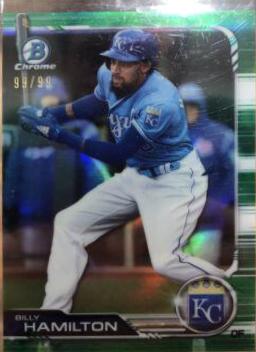 Billy Hamilton [Green Refractor] #41