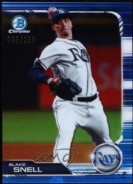 Blake Snell [Blue Refractor] #15