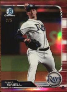 Blake Snell [Red Refractor] #15