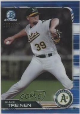 Blake Treinen [Blue Refractor] #78