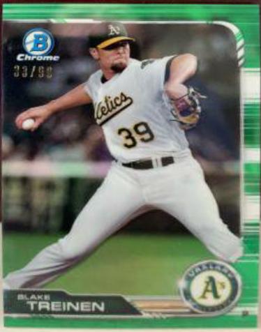 Blake Treinen [Green Refractor] #78