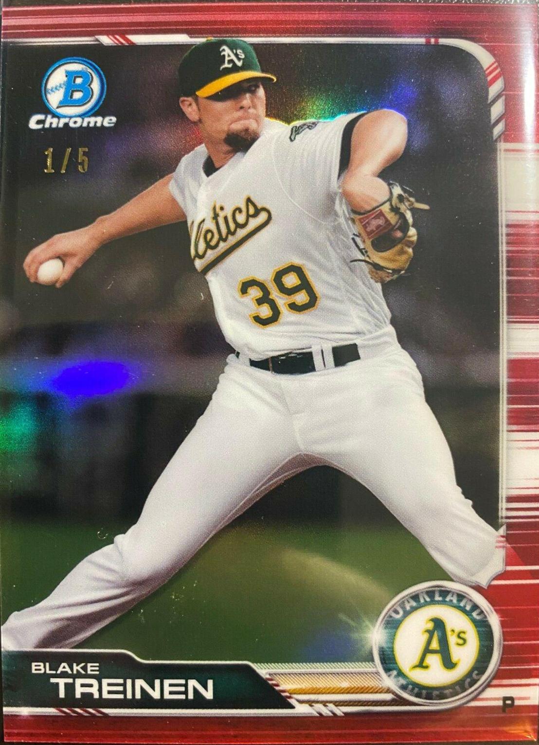 Blake Treinen [Red Refractor] #78