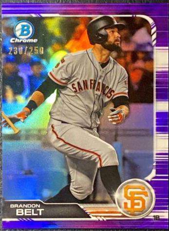 Brandon Belt [Purple Refractor] #17