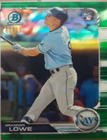 Brandon Lowe [Green Refractor] #10