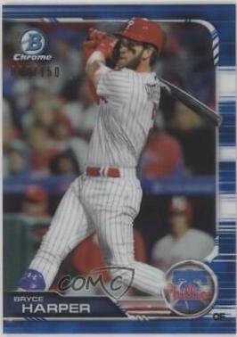 Bryce Harper [Blue Refractor] #55