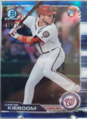 Carter Kieboom [Blue Refractor] #74