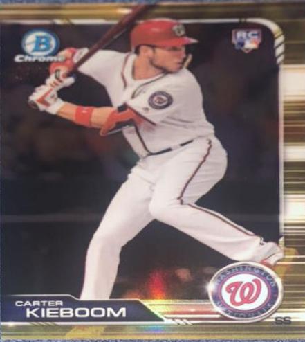 Carter Kieboom [Gold Refractor] #74