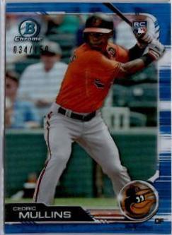 Cedric Mullins [Orange Jersey Blue Refractor] #29