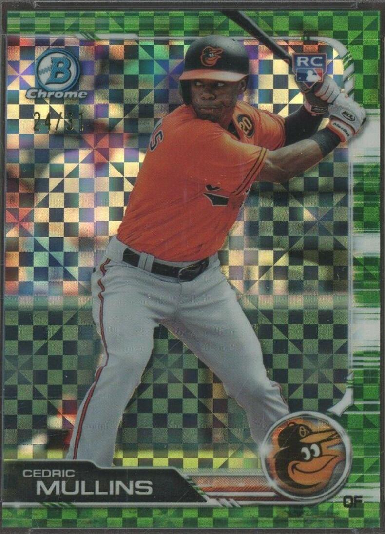 Cedric Mullins [X Green Xfractor] #29