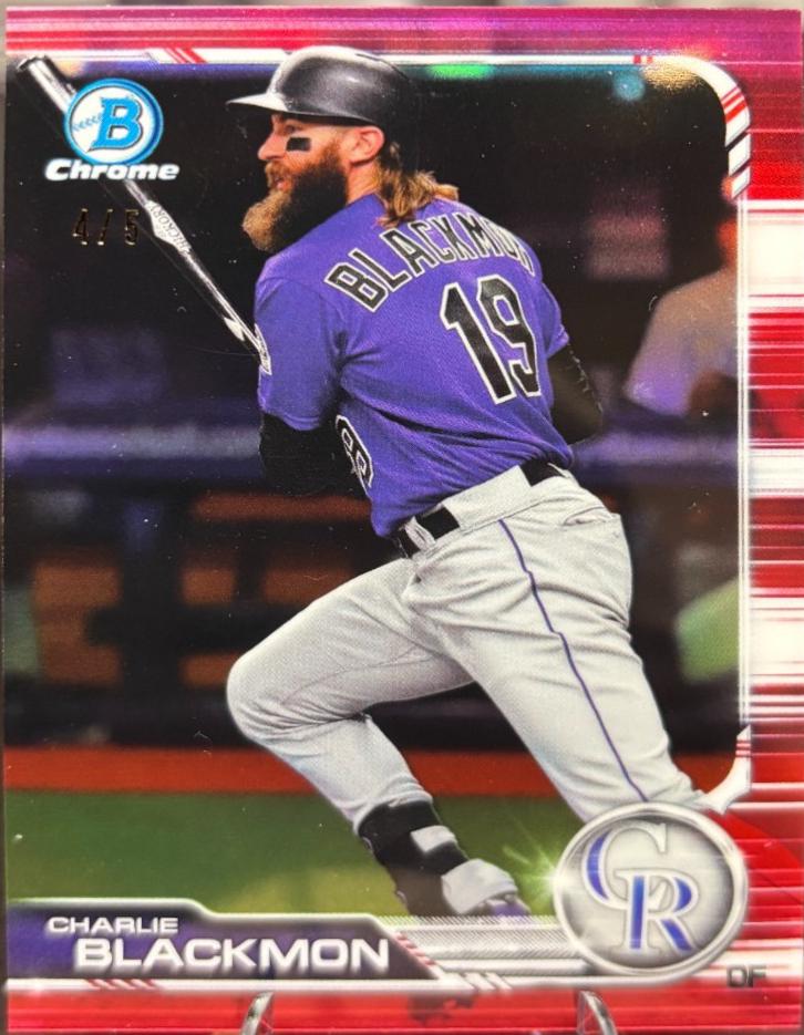 Charlie Blackmon [Red Refractor] #52