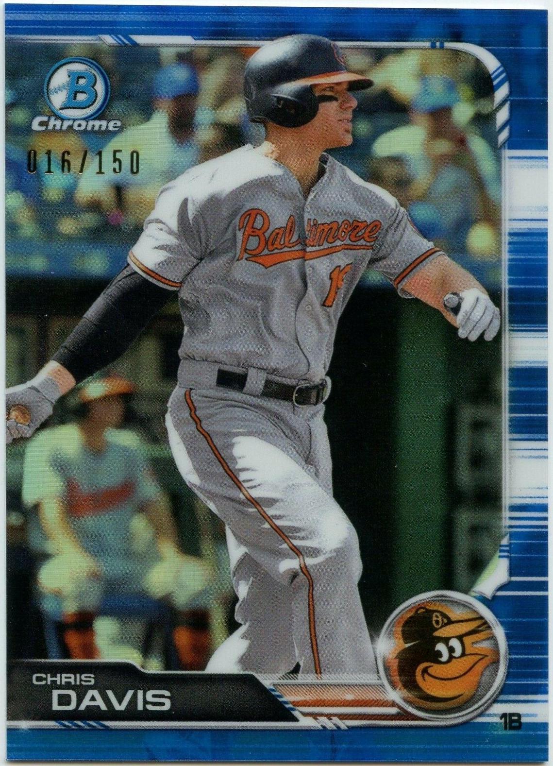 Chris Davis [Blue Refractor] #2