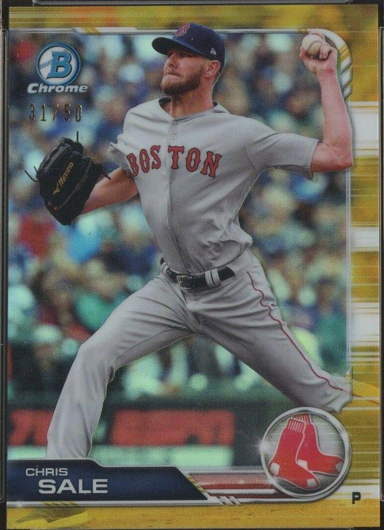 Chris Sale [Gold Refractor] #85